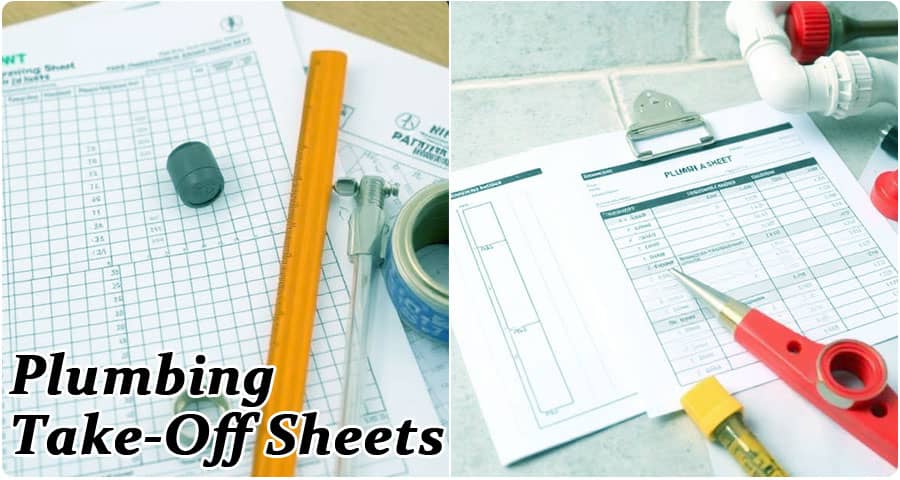 Plumbing Take-Off Sheets