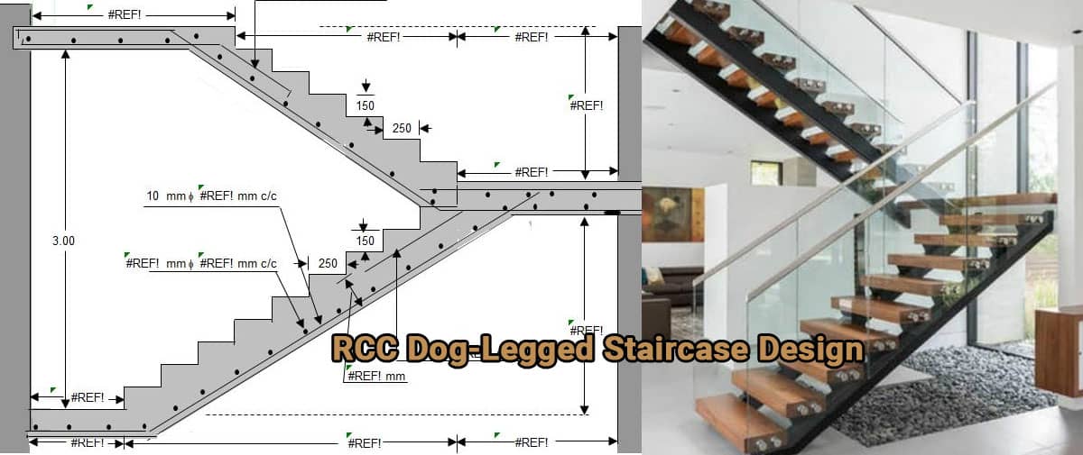 A Short Note On RCC Dog-Legged Staircase Design