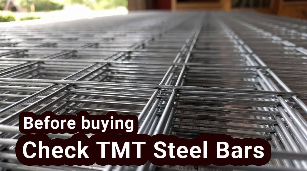 Some Factors to Check TMT Steel Bars before Buying
