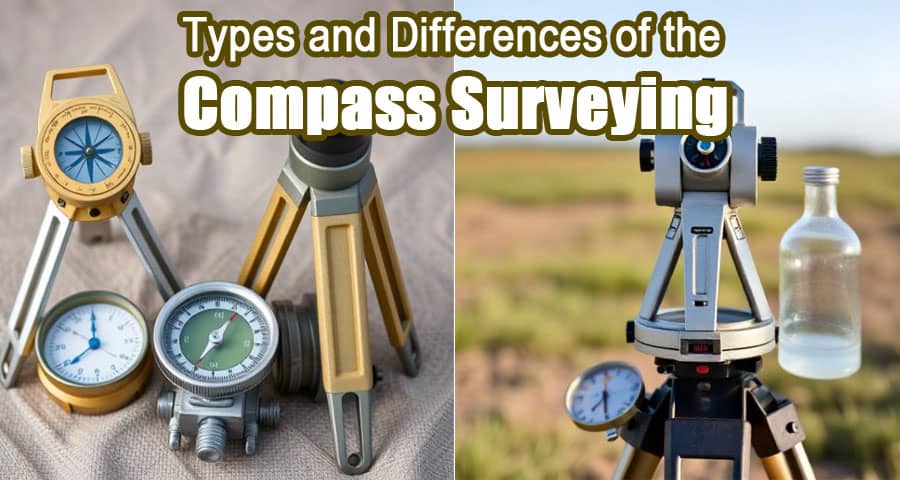 Types and Differences of the Compass Surveying